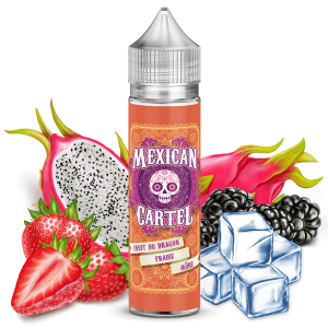 Eliquide au fruit du dragon et fraise de chez Mexican cartel