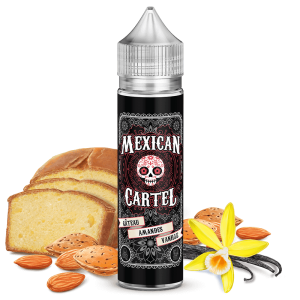 Eliquide goût gâteau aux amandes et à la vanille de chez Mexican cartel
