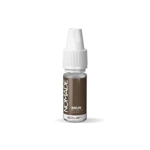 E-liquide brun de la marque nomade