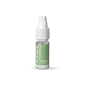 E-liquide à la menthe chlorophylle de la marque nomade