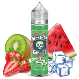 E-liquide pastèque fraise kiwi de chez Mexican Cartel