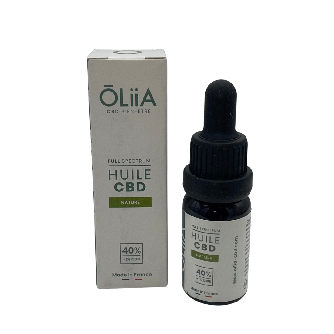 HUILE CBD Nature - 40% - Full spectrum - OLiiA